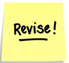 Revise! on Post-it Note